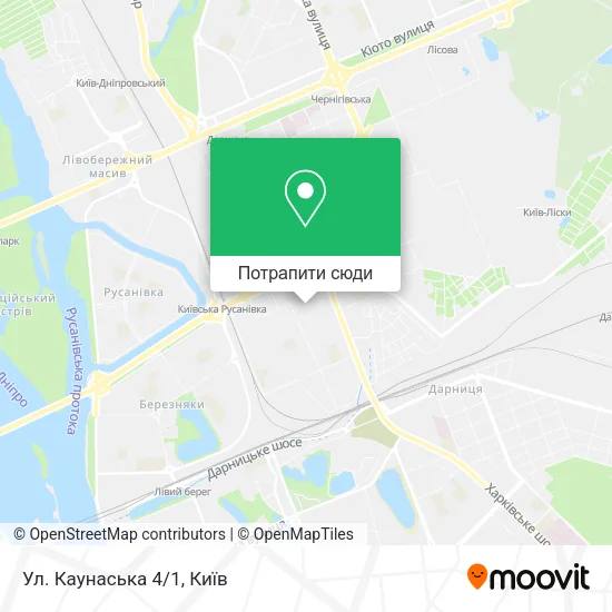 Карта Ул. Каунаська 4/1