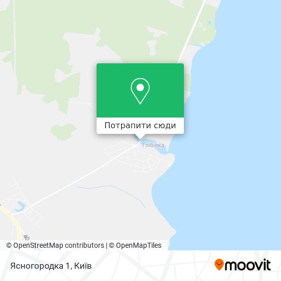 Карта Ясногородка 1