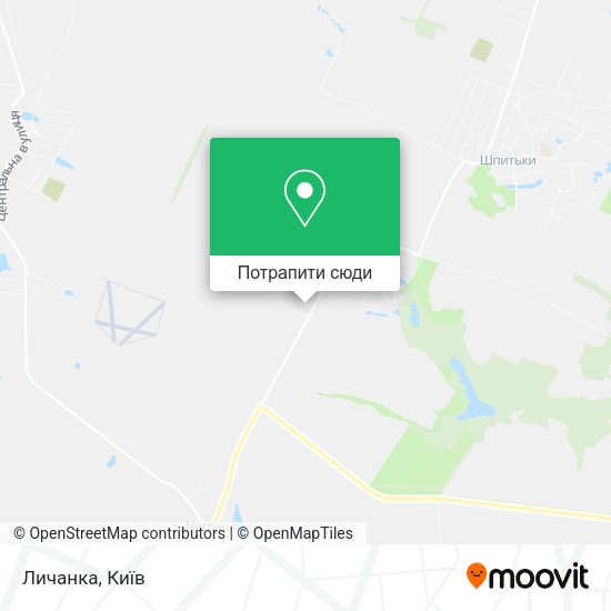 Карта Личанка