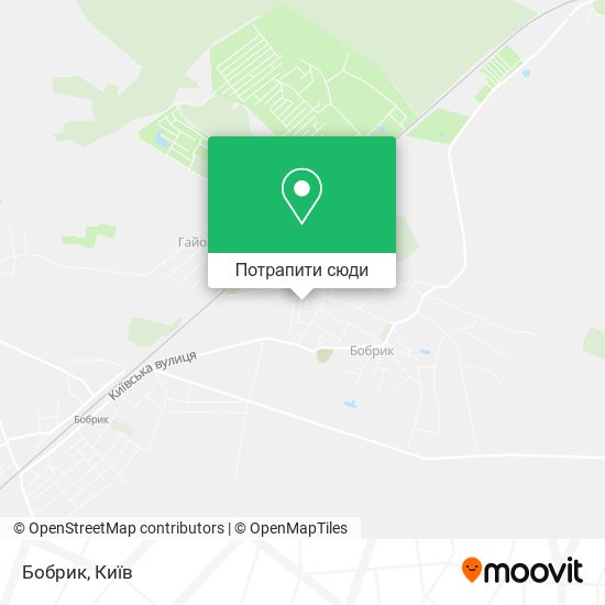 Карта Бобрик