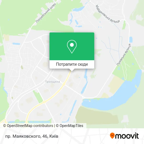 Карта пр. Маяковского, 46