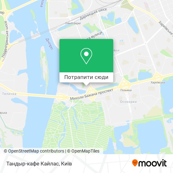 Карта Тандыр-кафе Кайлас