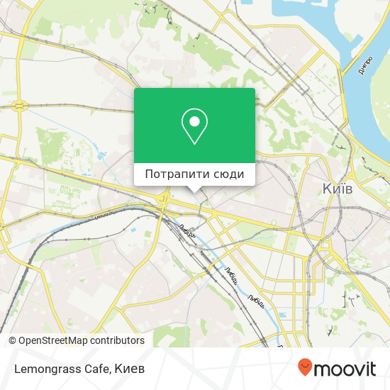 Карта Lemongrass Cafe
