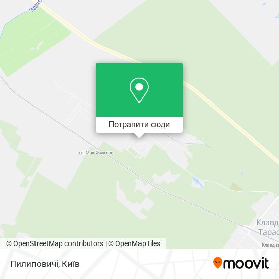 Карта Пилиповичі