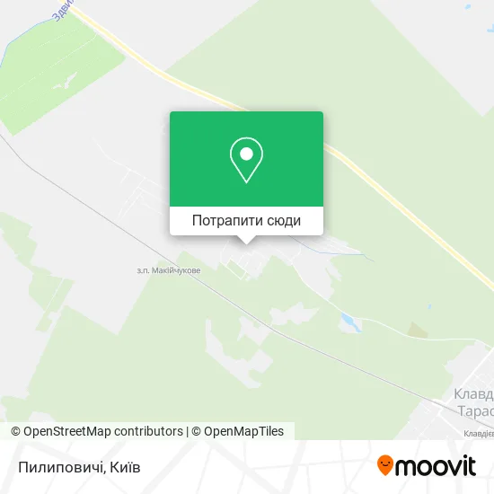 Карта Пилиповичі