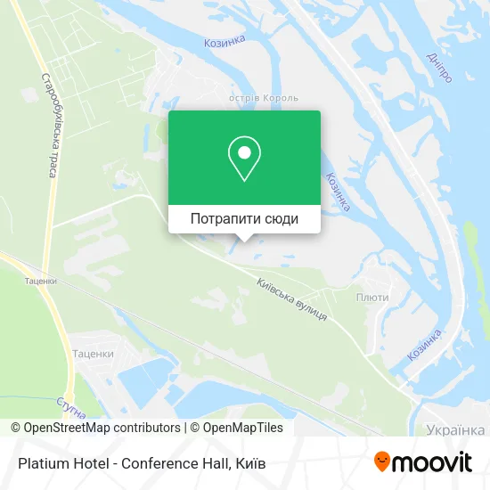 Карта Platium Hotel - Conference Hall