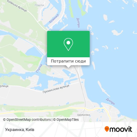 Карта Украинка