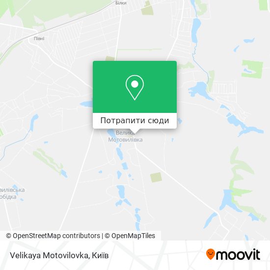Карта Velikaya Motovilovka