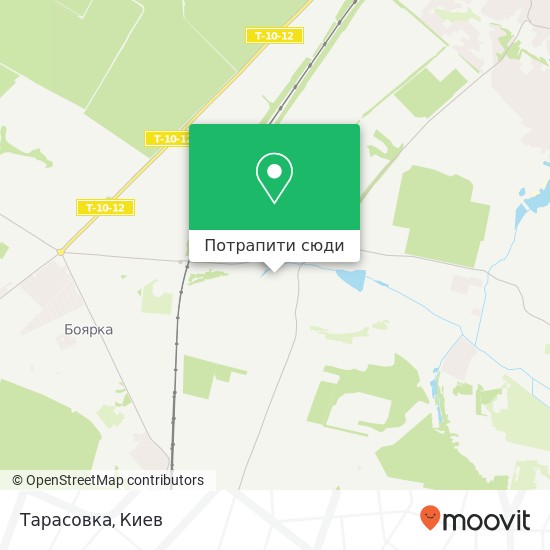 Карта Тарасовка