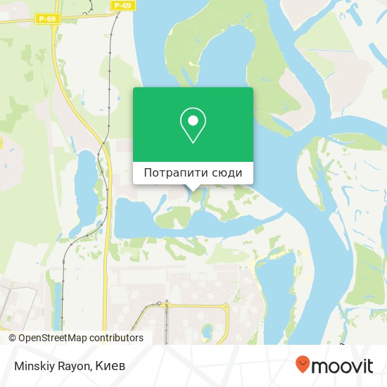 Карта Minskiy Rayon