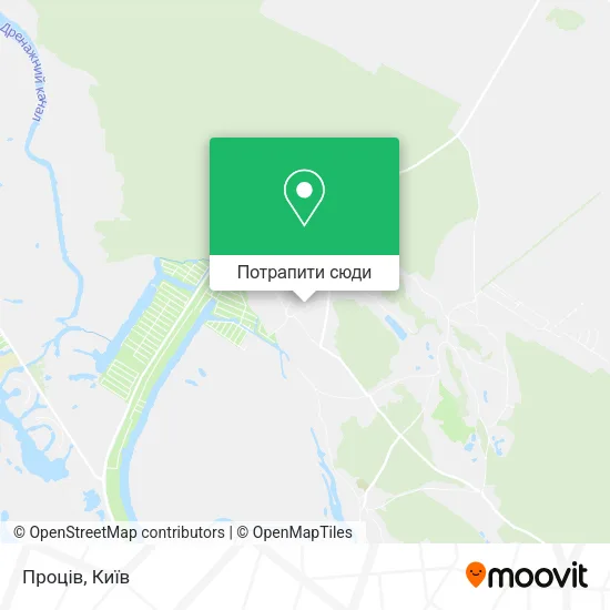 Карта Проців