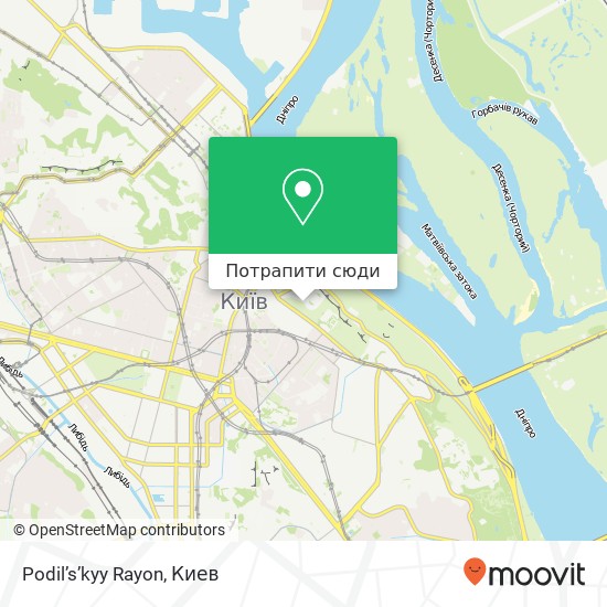 Карта Podil’s’kyy Rayon