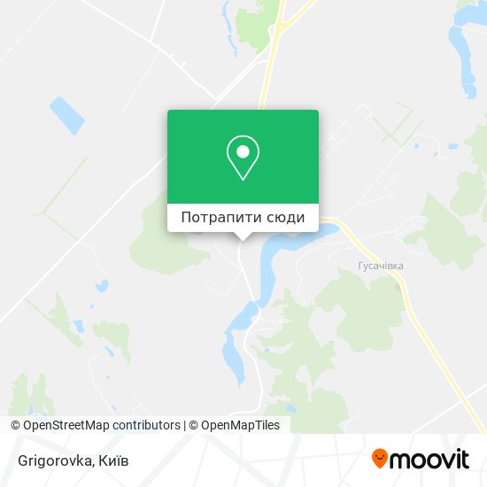 Карта Grigorovka