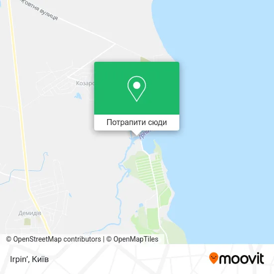 Карта Irpin’