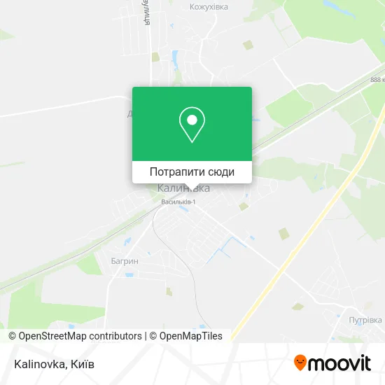 Карта Kalinovka