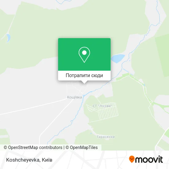 Карта Koshcheyevka
