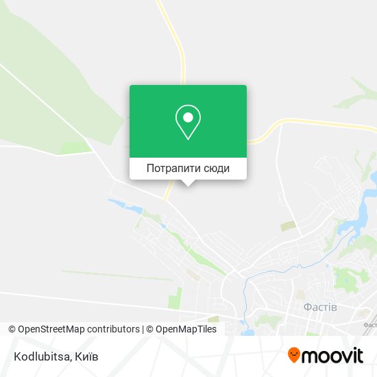 Карта Kodlubitsa