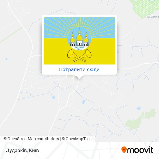 Карта Дударків