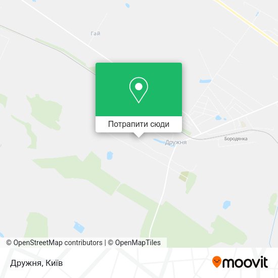Карта Дружня