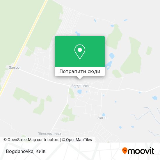 Карта Bogdanovka
