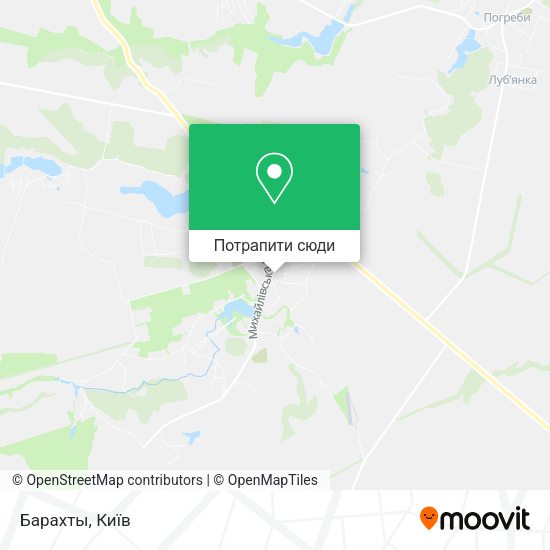 Карта Барахты