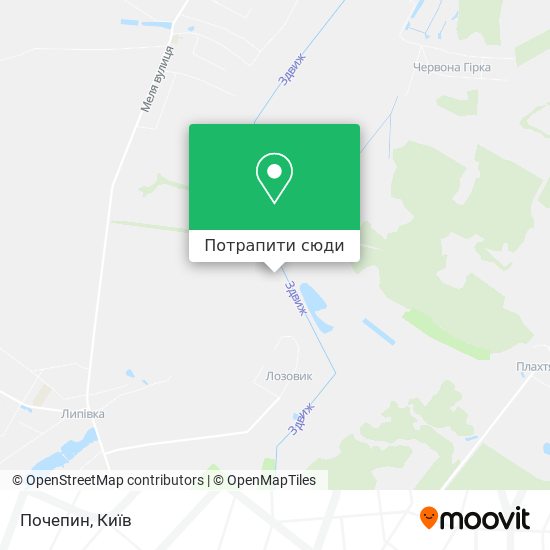 Карта Почепин