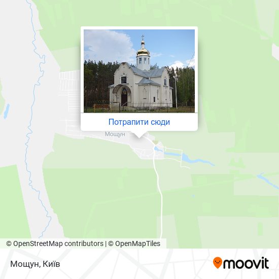 Карта Мощун