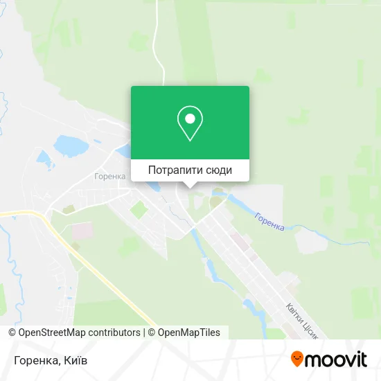 Карта Горенка