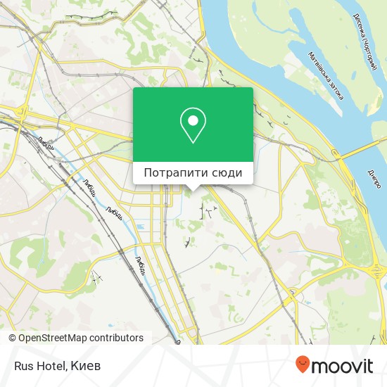 Карта Rus Hotel