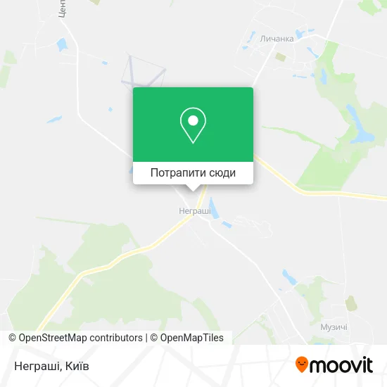 Карта Неграші