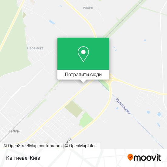 Карта Квітневе