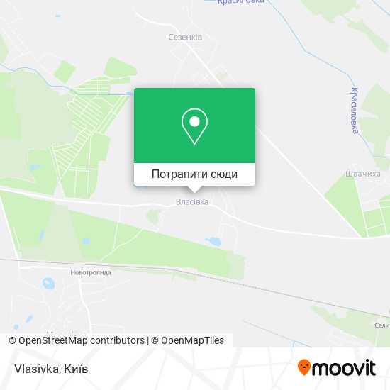 Карта Vlasivka