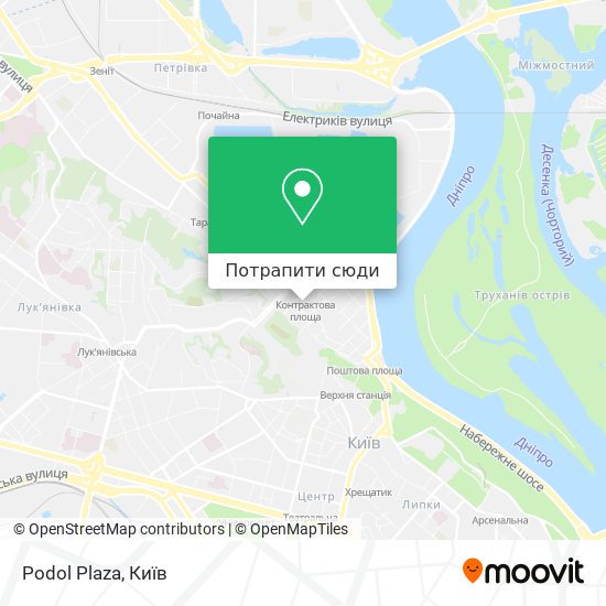 Карта Podol Plaza