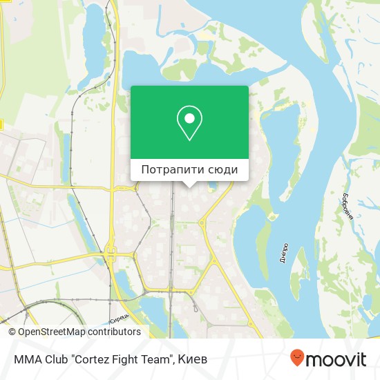 Карта MMA Club "Cortez Fight Team"