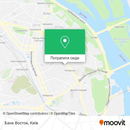 Карта Банк Восток