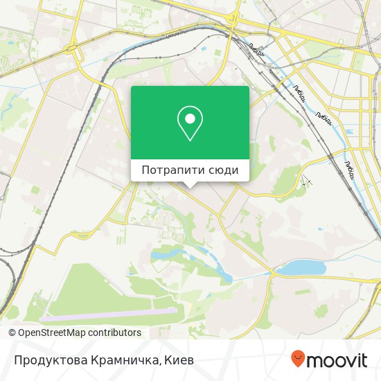 Карта Продуктова Крамничка