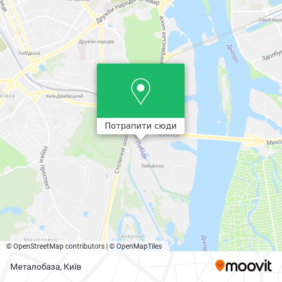 Карта Металобаза