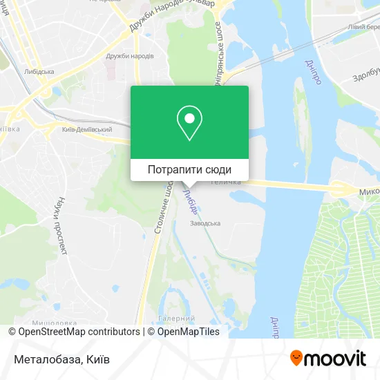 Карта Металобаза