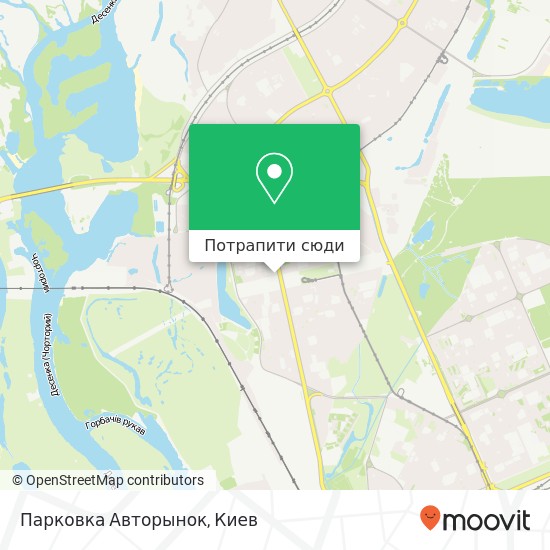 Карта Парковка Авторынок