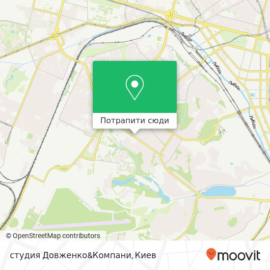 Карта студия Довженко&Компани