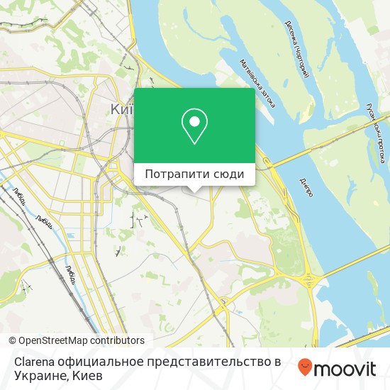 Карта Clarena официальное представительство в Украине
