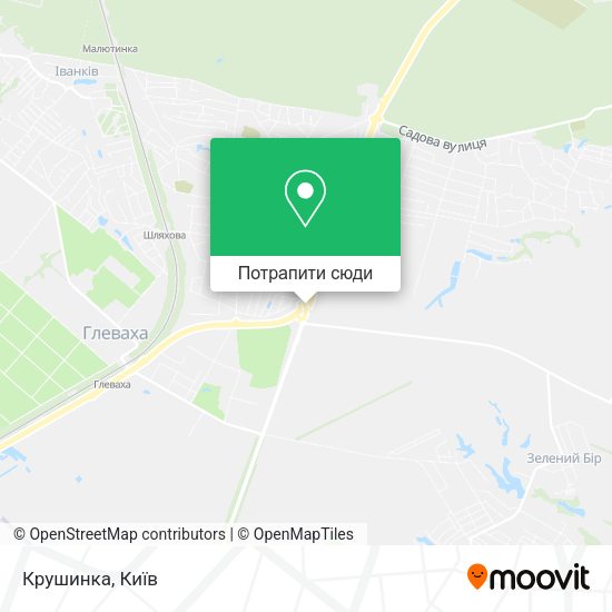 Карта Крушинка