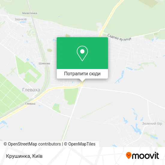 Карта Крушинка