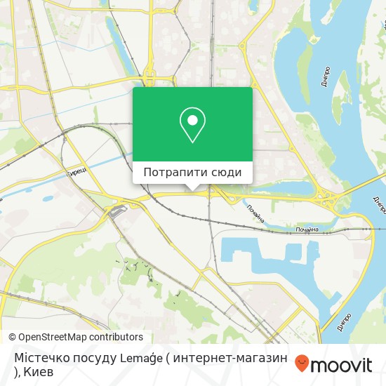 Карта Містечко посуду Lemaģe ( интернет-магазин )