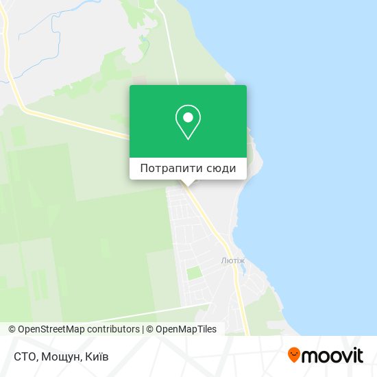 Карта СТО, Мощун