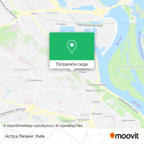 Карта Астра Лизинг