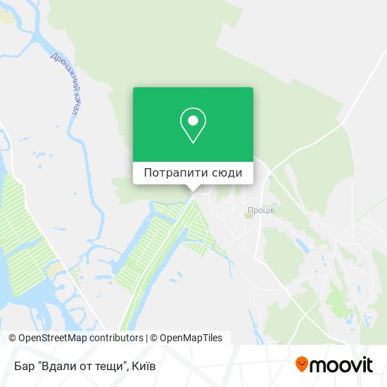 Карта Бар "Вдали от тещи"
