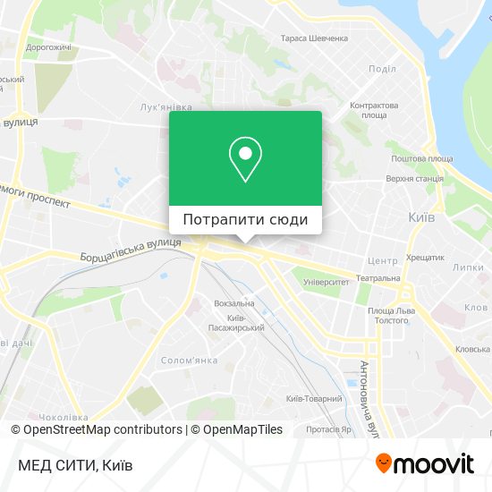 Карта МЕД СИТИ