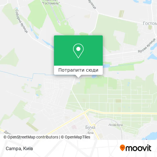 Карта Campa