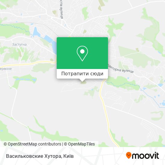 Карта Васильковские Хутора